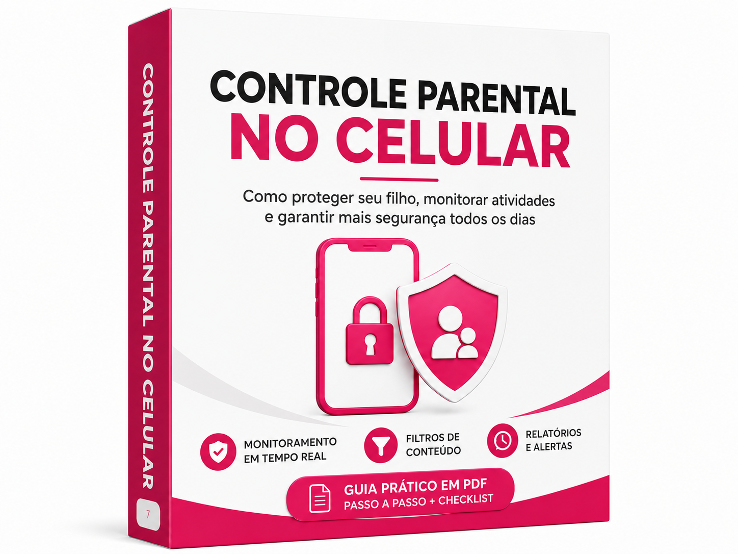 Mockup do módulo Controle Parental no Celular